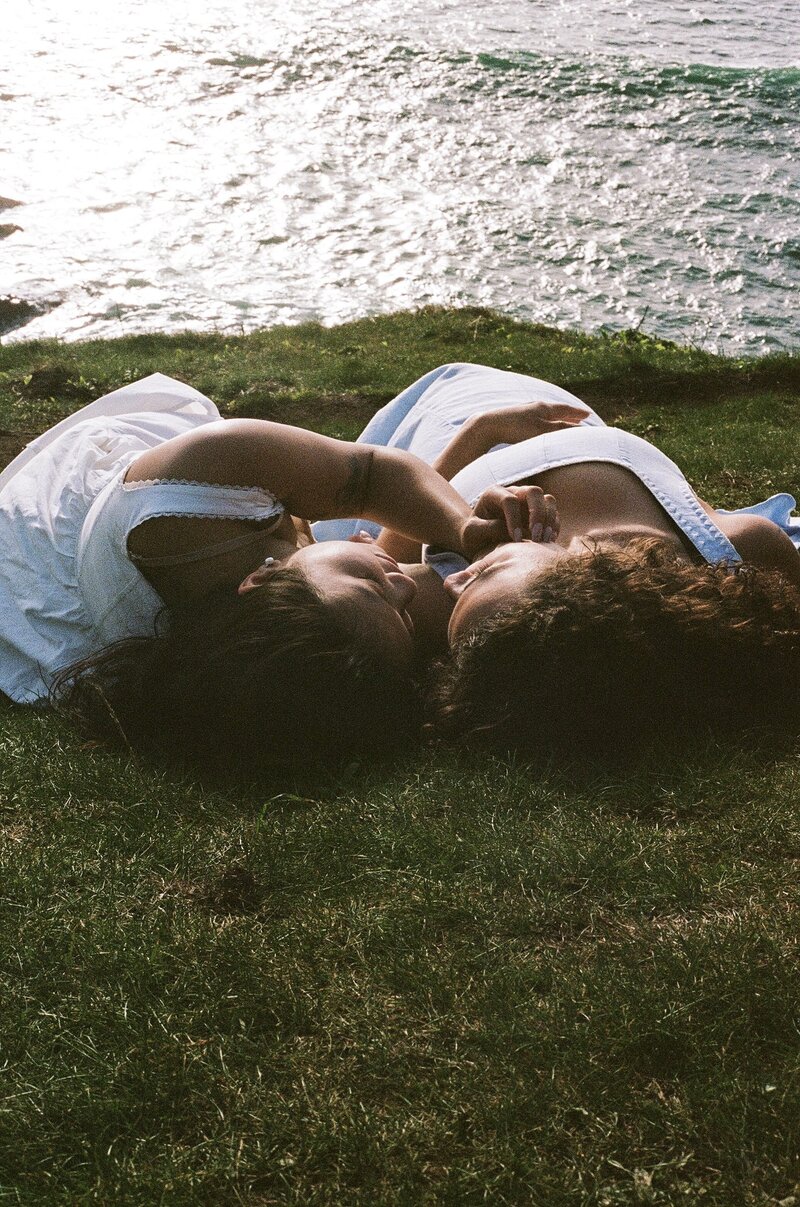 couple having a moment
