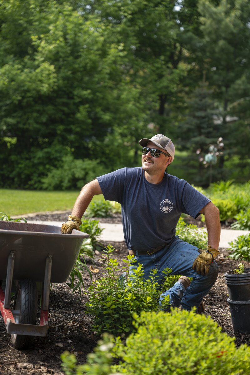Photo of Grant Johnson owner of Aurora Landscapes