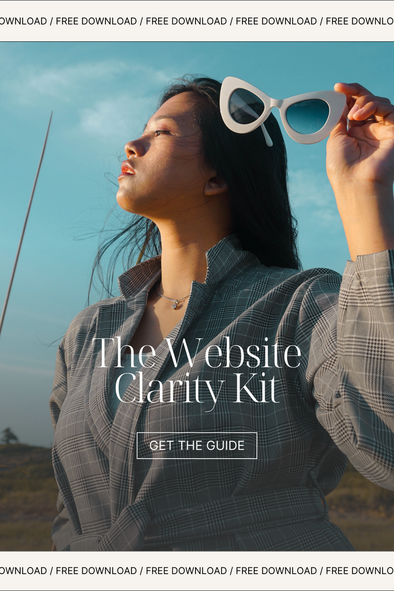 Your stress-free guide to getting clear on your website vision-so you can confidently choose the right template, create content that connects, and finally launch that bold, beautiful site.