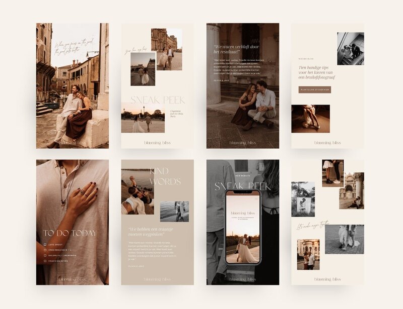 Instagram templates fotograaf Blooming Bliss 16