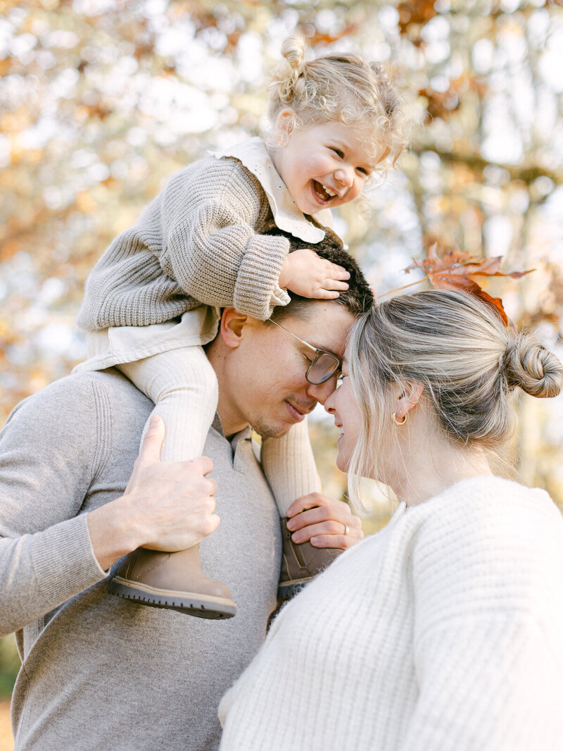 Fall family photos in eugene, oregon