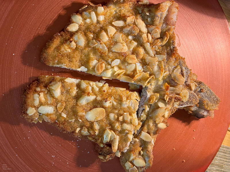 Cotoletta at Hosteria Stoppani  in Milan, Italy