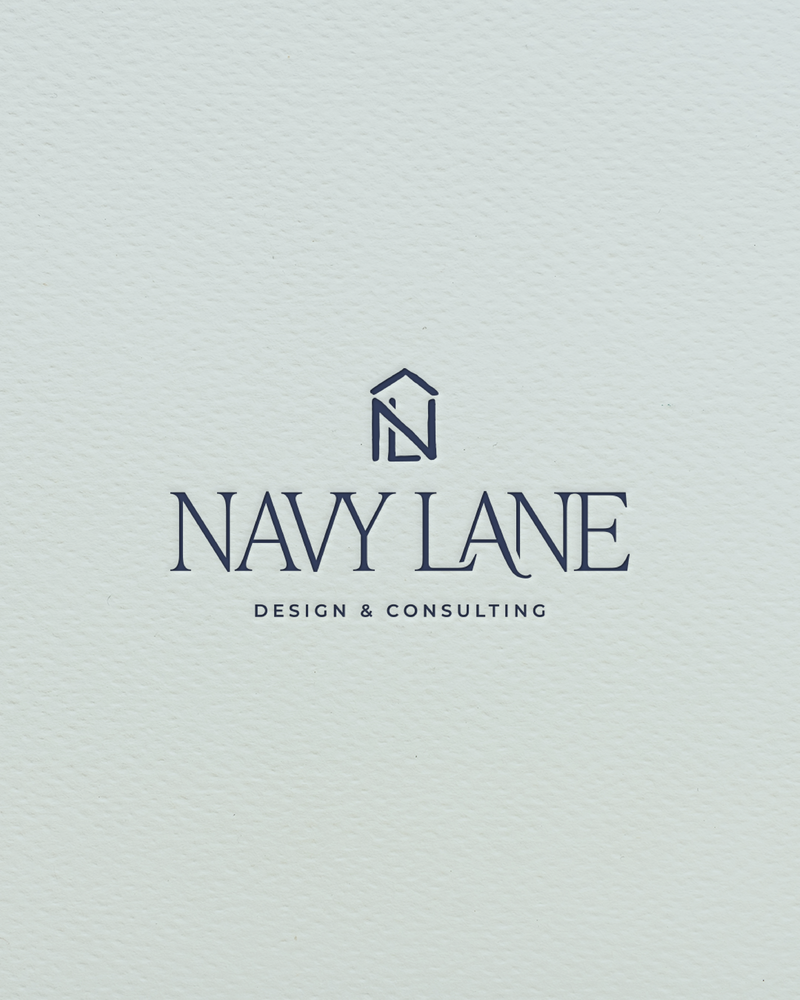 custom logo design for michigan-based interior design studio