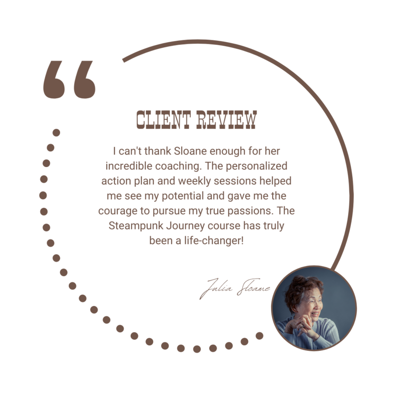 Steampunk Star - Branding Element - Testimonial2