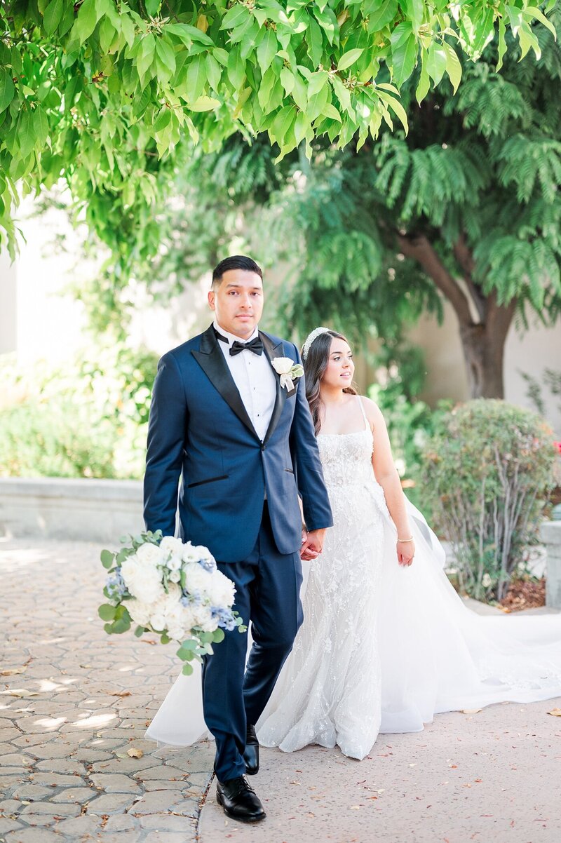 Burbank Wedding Photographer | Castaway | Los Angeles Wedding | Dusty blue and black tie | Nataly Hernandez Photography-103