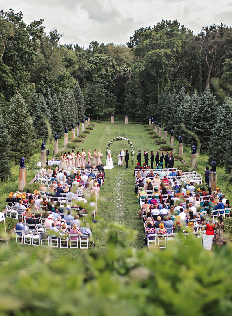 fu dog garden - allerton park wedding -katelyn turner photography
