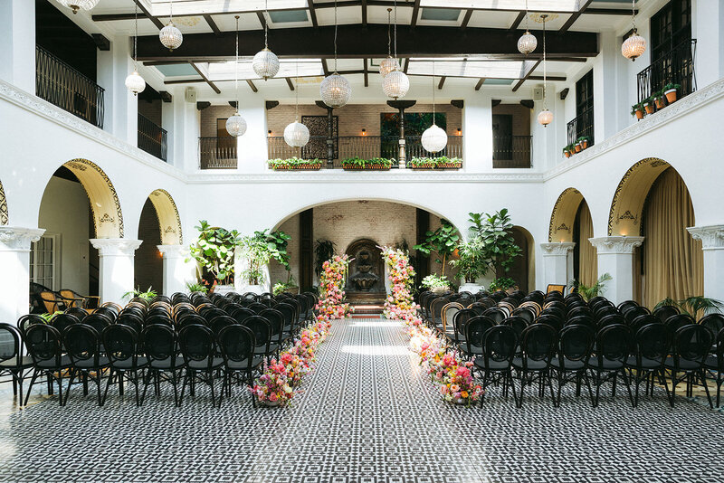 Ebell Long Beach Ceremony Wedding Planner Radiant Love Events 1