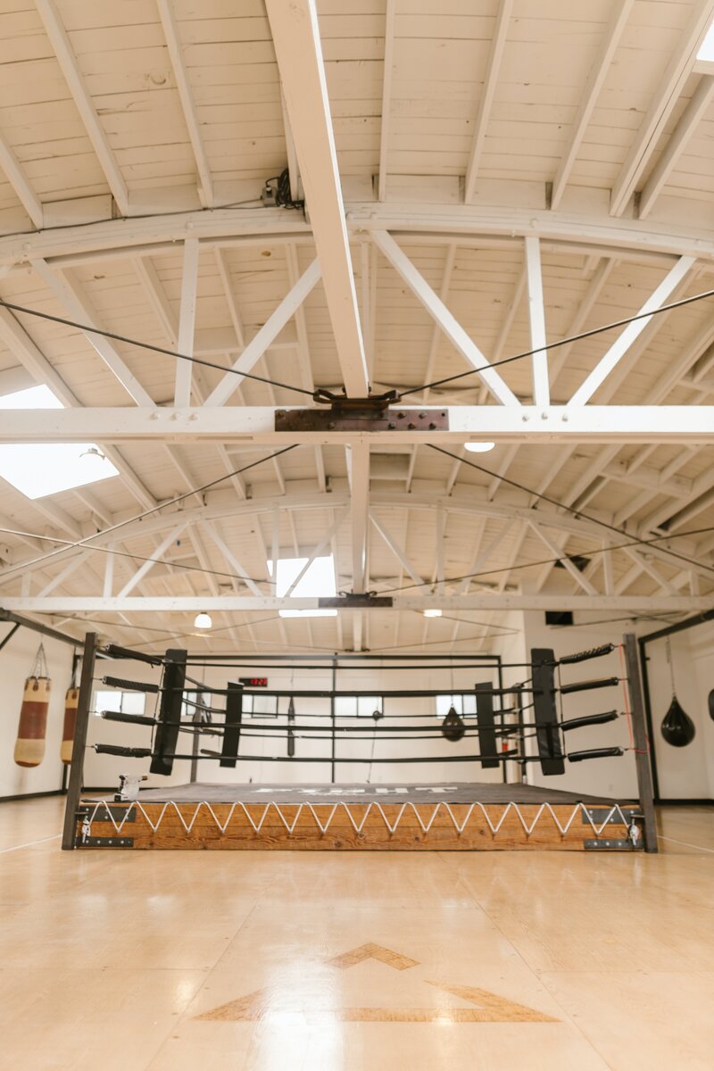 boxing ring for grief support groups