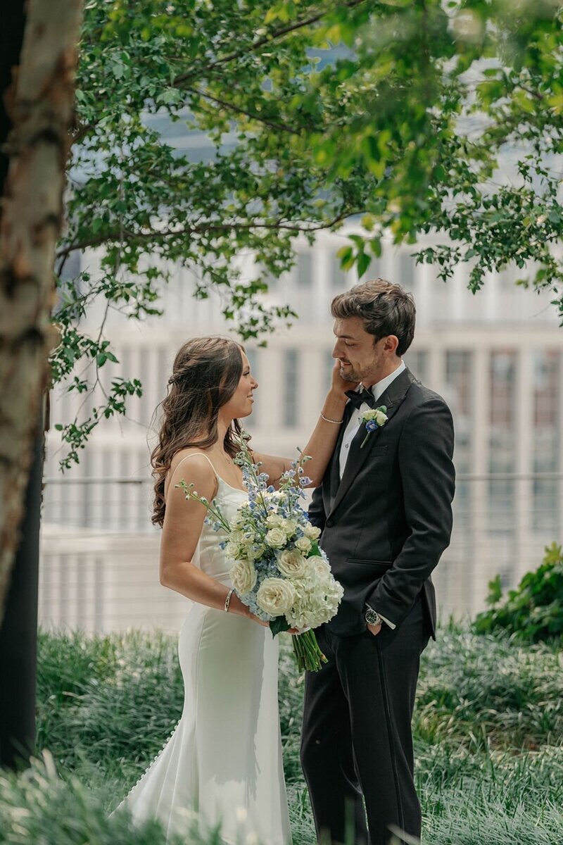 Documentary wedding photography in Downtown Nashville