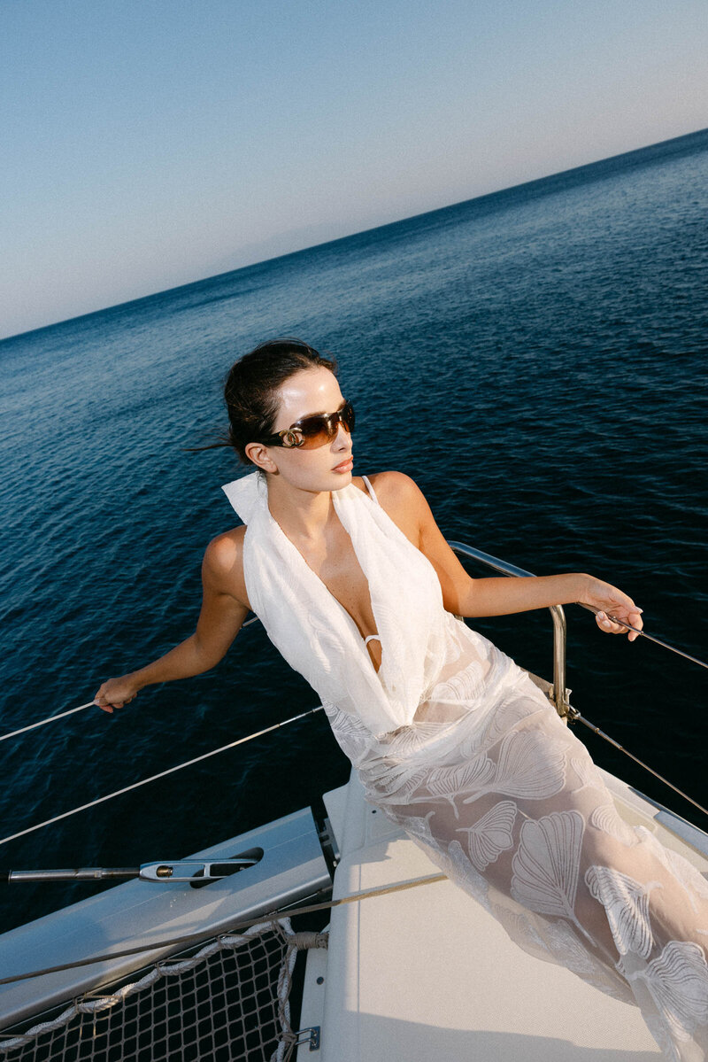 pre wedding day boat mykonos greece 46