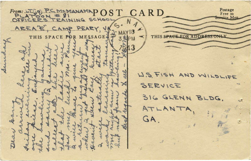 Post card vintage graphic with cursive writing