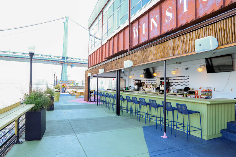 exterior of Winston on the Water commercial design project