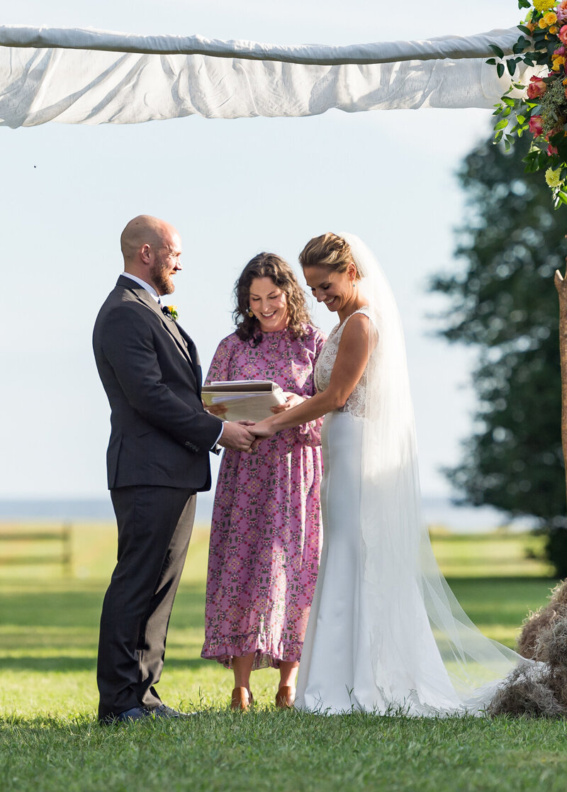 professional wedding officiant Maine