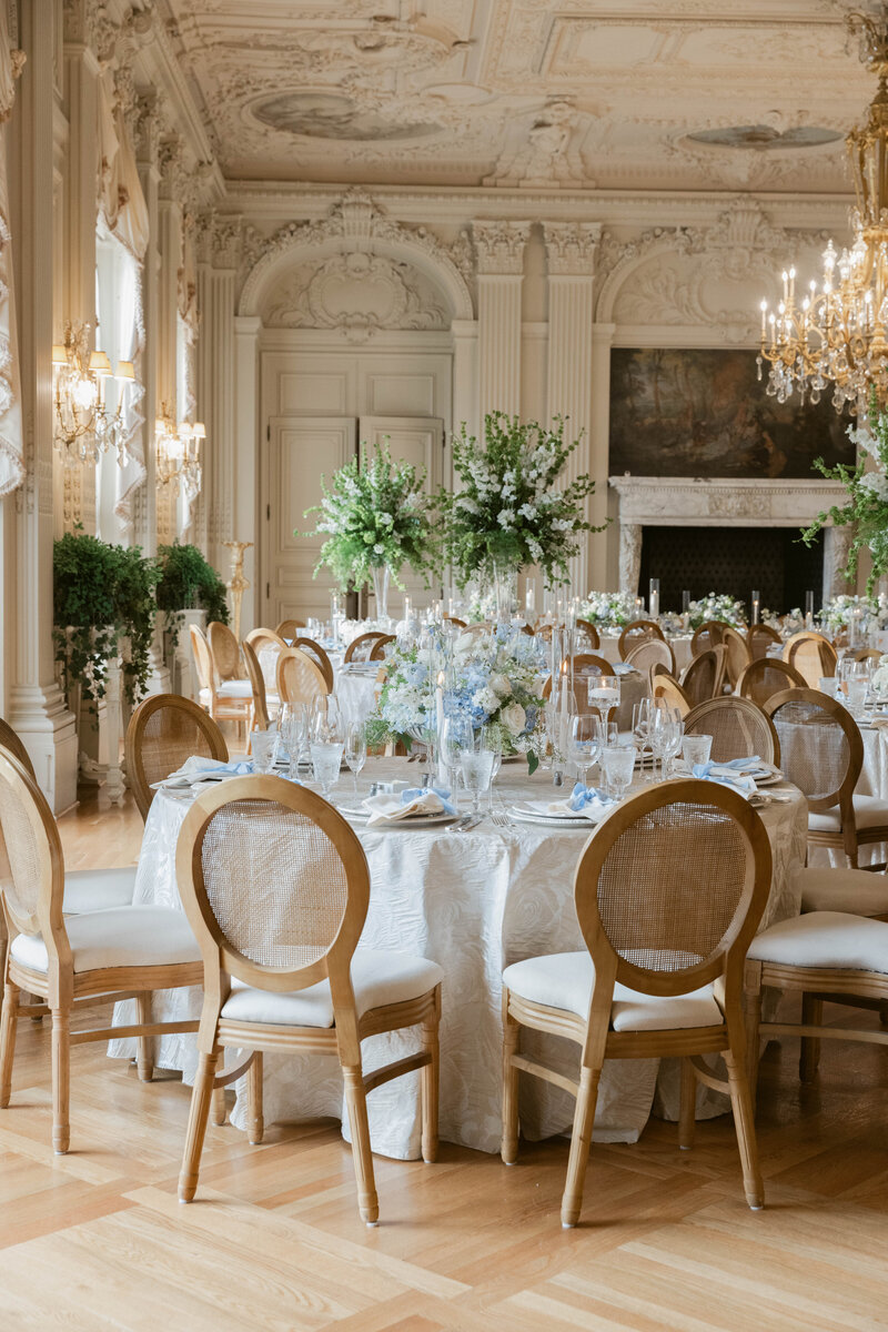 Luxury Newport Rhode Island wedding at Rosecliff Mansion by Gathered East