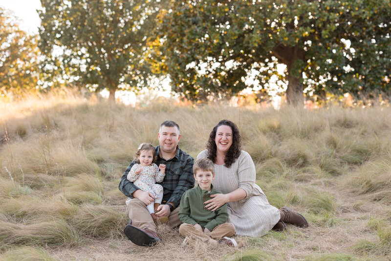 Amanda Graves' son playing on a slide