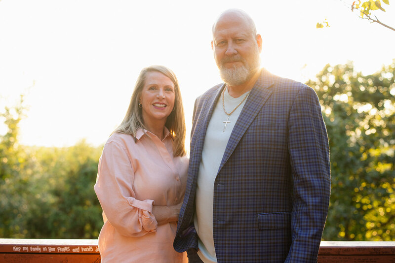 JP Woodruff and His Wife