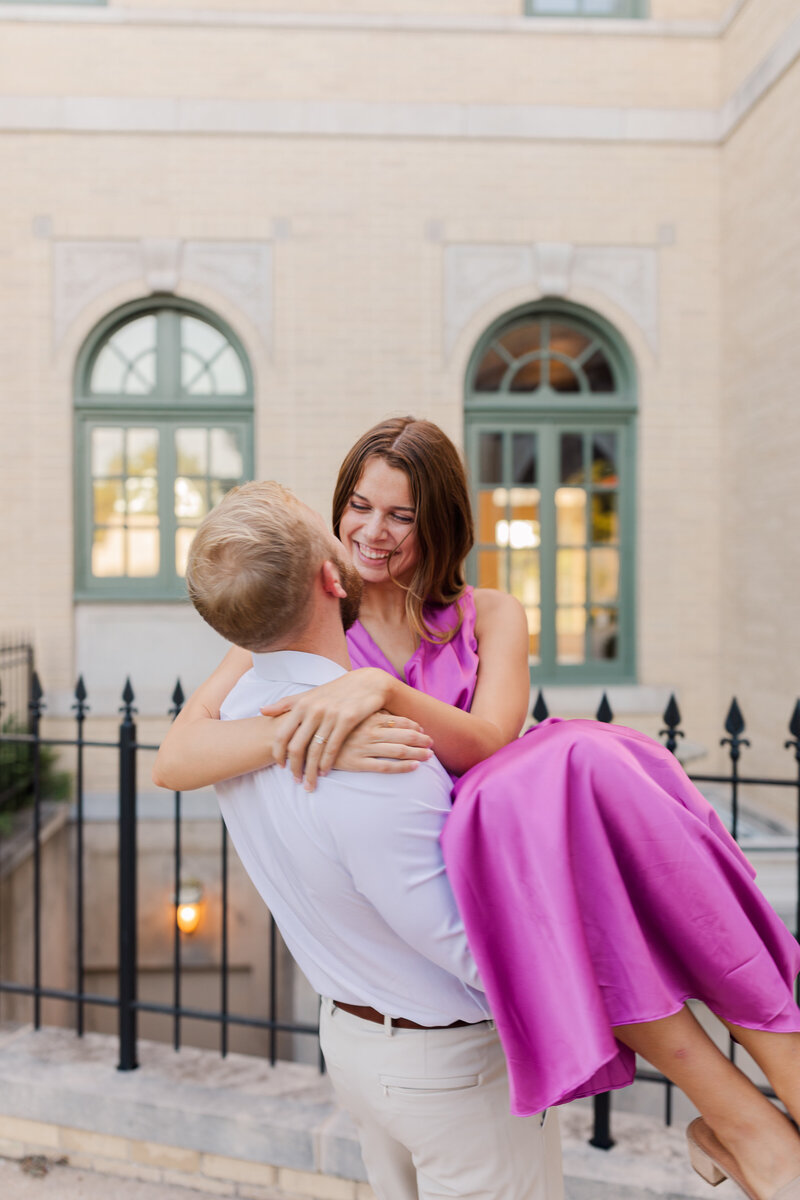 Morgan and Connor Engagement Session | Marissa Reib Photography | Tulsa Wedding Photographer-109