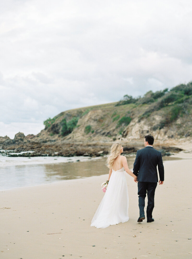 NSW North Coast Coffs Harbour Byron Bay Timeless Elegant Destination Wedding by Fine Art Film Elopement Photographer Sheri McMahon -00156