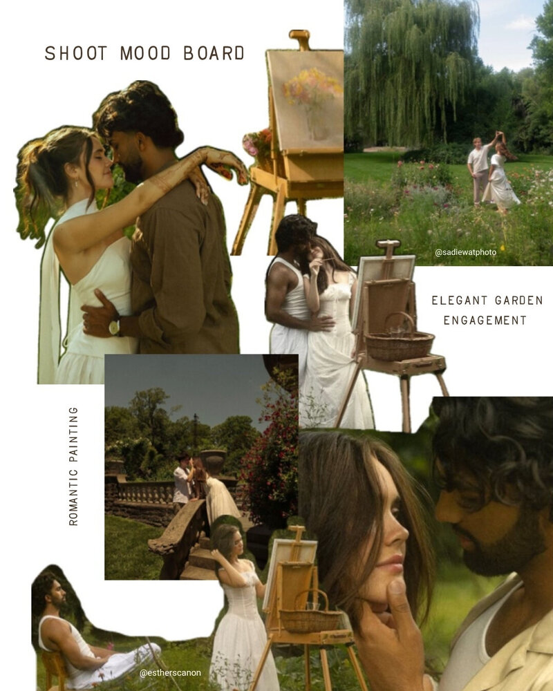 couple posing on melbourne beach