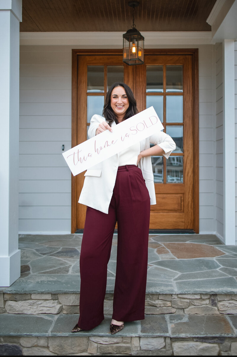 Jacie Dykes Home for Sale in Raleigh Sign