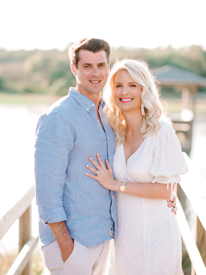 Engagement Pictures at the Beach in Pawleys Island -1