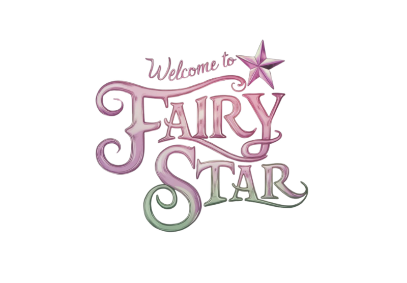 Fairy Star Showit Template Logo Evoking Magic and Whimsical Brand Identity