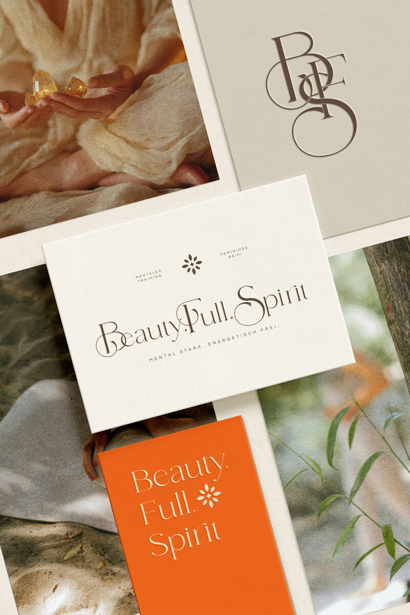 brand and website design for reiki, wellness professional, therapist
