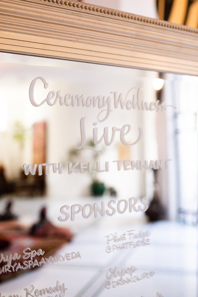 branding, podcast logo, health and wellness brand based in los angeles, california, business cards