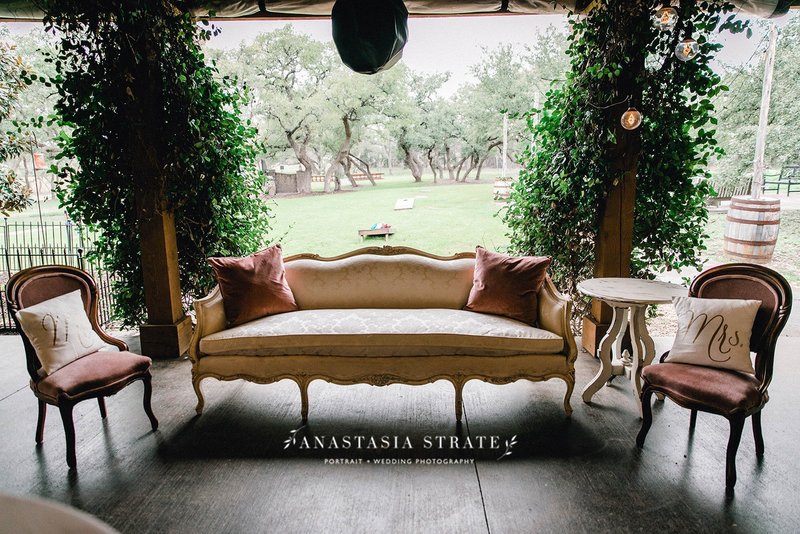 outdoor seating and games