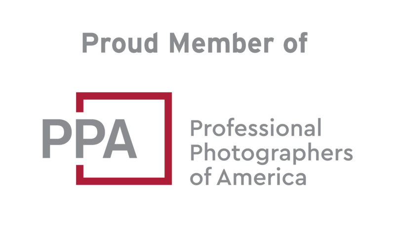 Proud member of the Professional Photographers of America badge.
