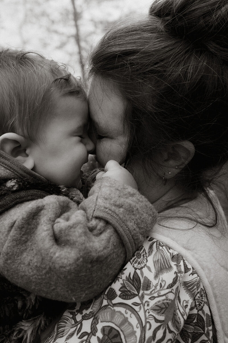 Gezin, bos, natuur, reportage, kinderen, Herentals