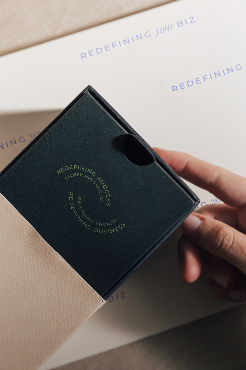 Redefining Your Biz - Box and Stationary
