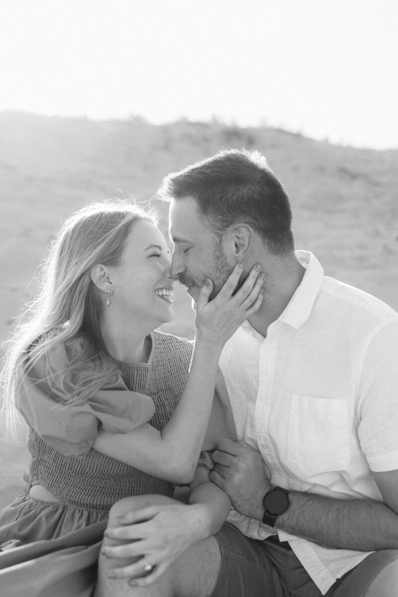 Taylor and Matt - Redhead Beach Engagement Shoot - Sweet Valencia Photography-29