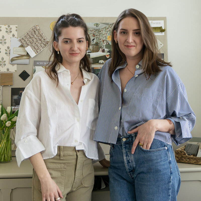 Katie and Erin of Sister Studio Interior Design, based in Utah and California, serving Nationwide.