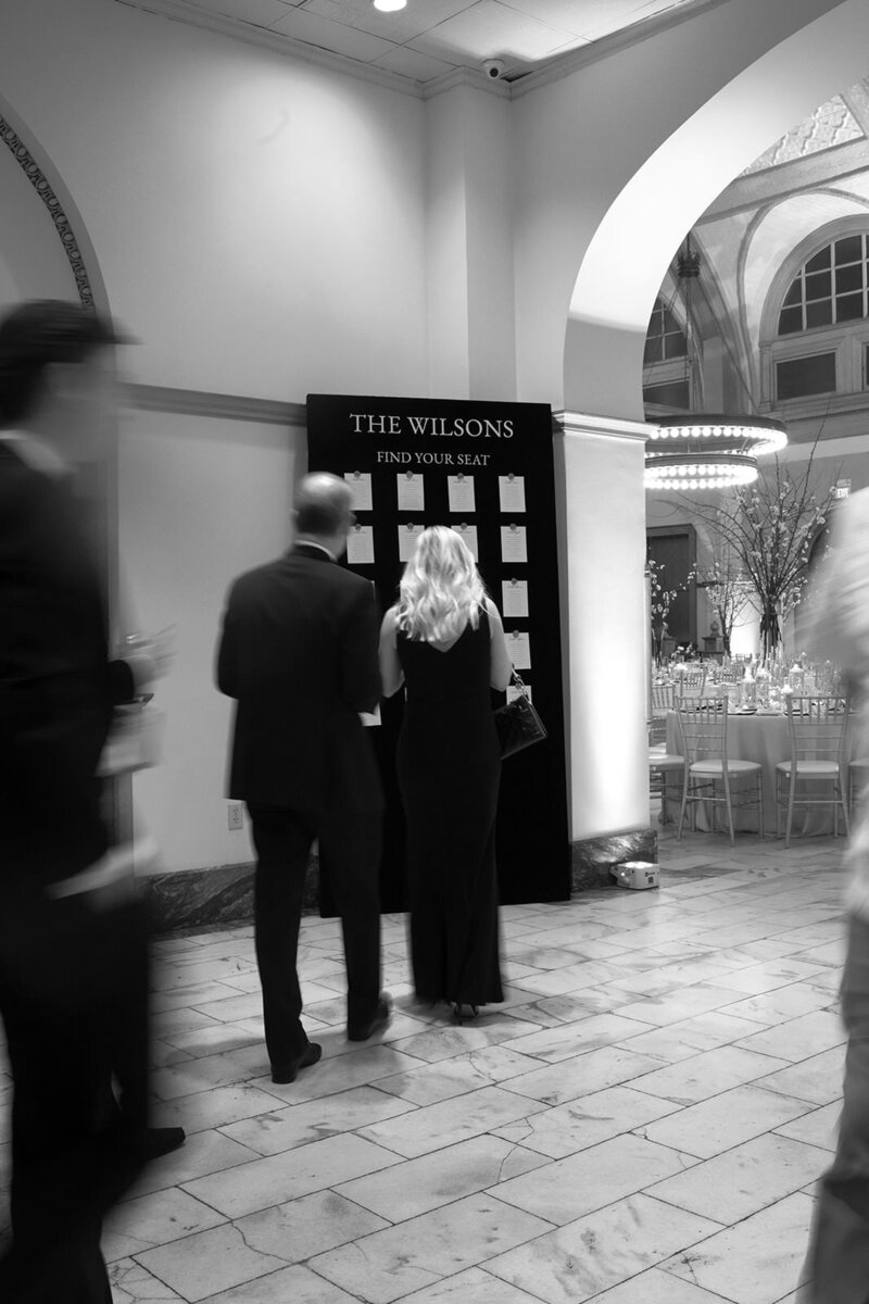 Classy Black Tie Wedding Dallas Hope Gray Photo 1