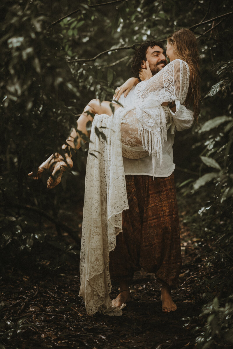 Palenque Waterfall Adventure Elopement