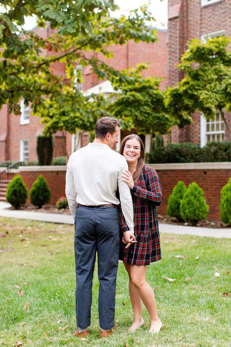 Lenoir-Rhyne University Fall Engagement_NC Wedding 7 Family Photographer_Katelyn Shelley Photography-1 (8)