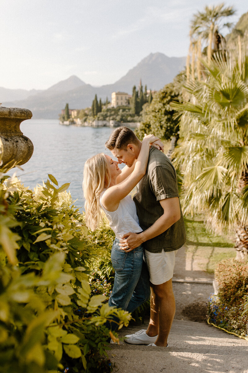 Lake Como Engagement | Katelyn Bradley Photography | Couples Photos Villa Monastero