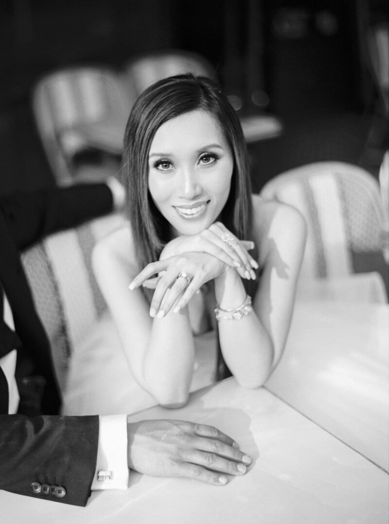 Jeanny Headshot B&W Paris
