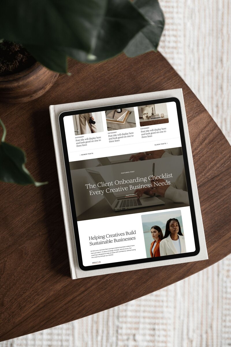 Bruton iPad Mockup