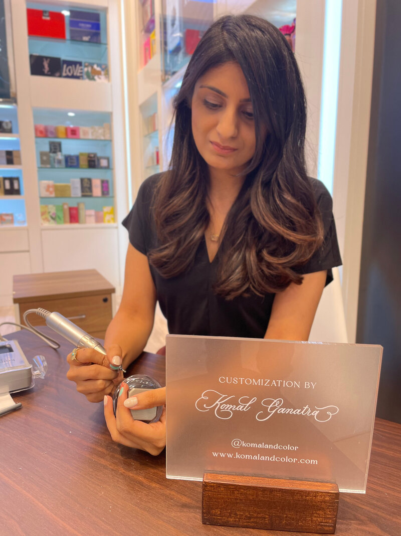 Watercolor & Calligraphy Wedding Stationery | Komal & Color