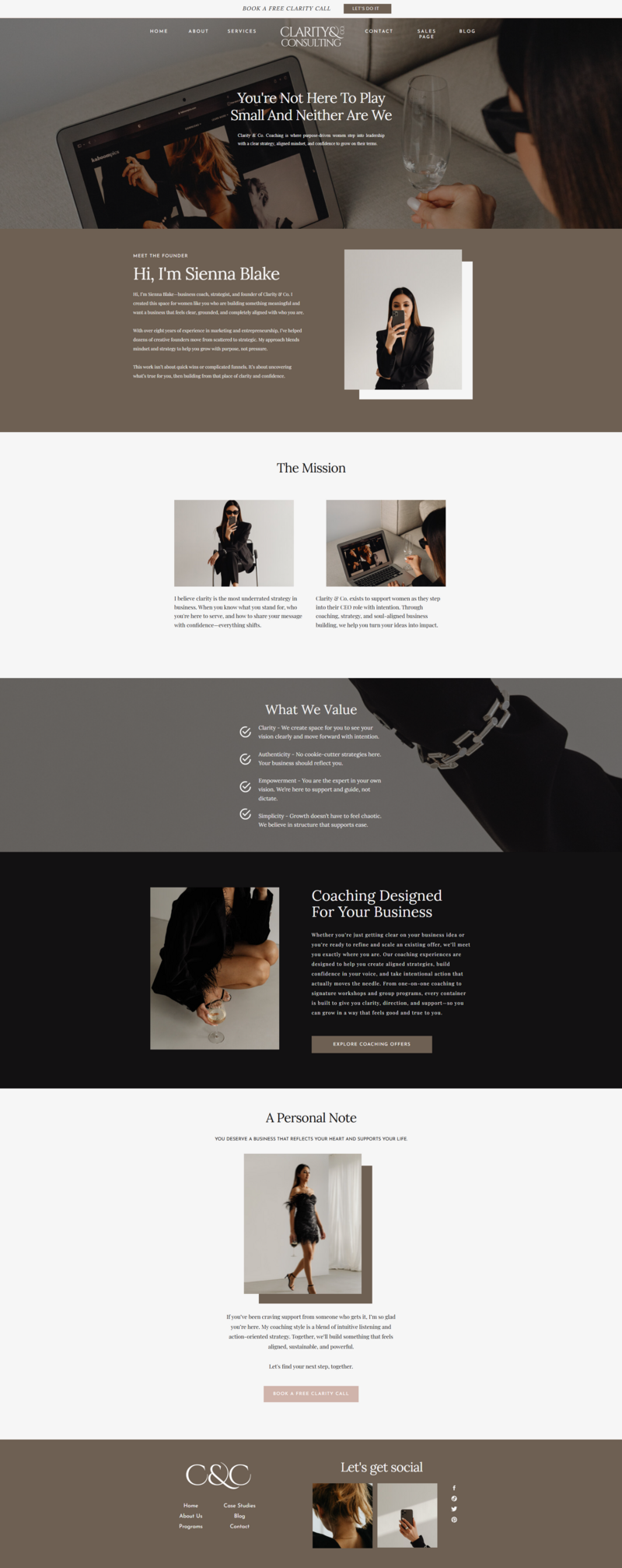 Grounded Glow Website