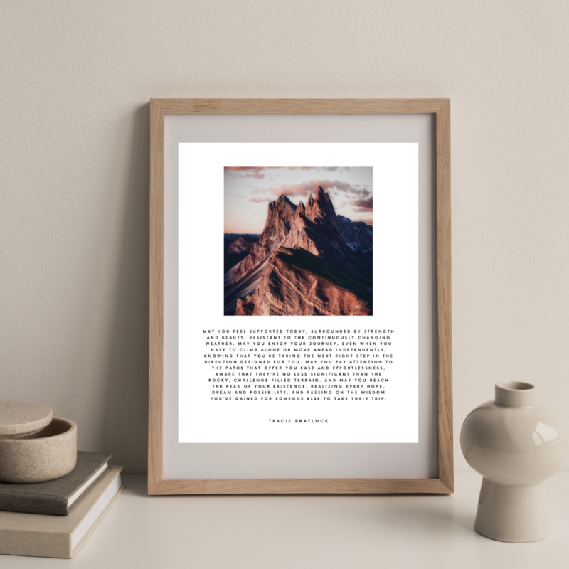 Reach the Peak Print