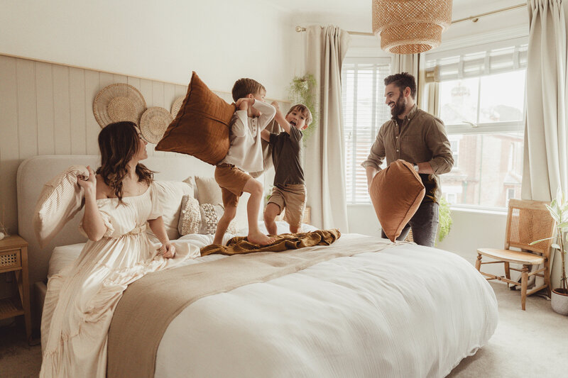 Creative Indoor Family Portraits Outdoor Vs. Indoor Family Photoshoots