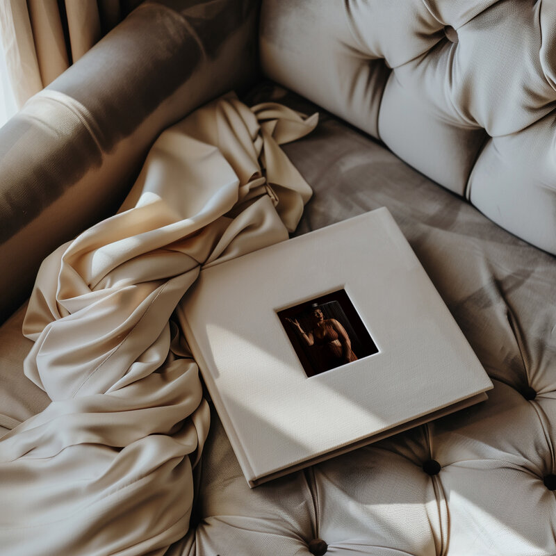 High quality wedding album from a photographer in dc