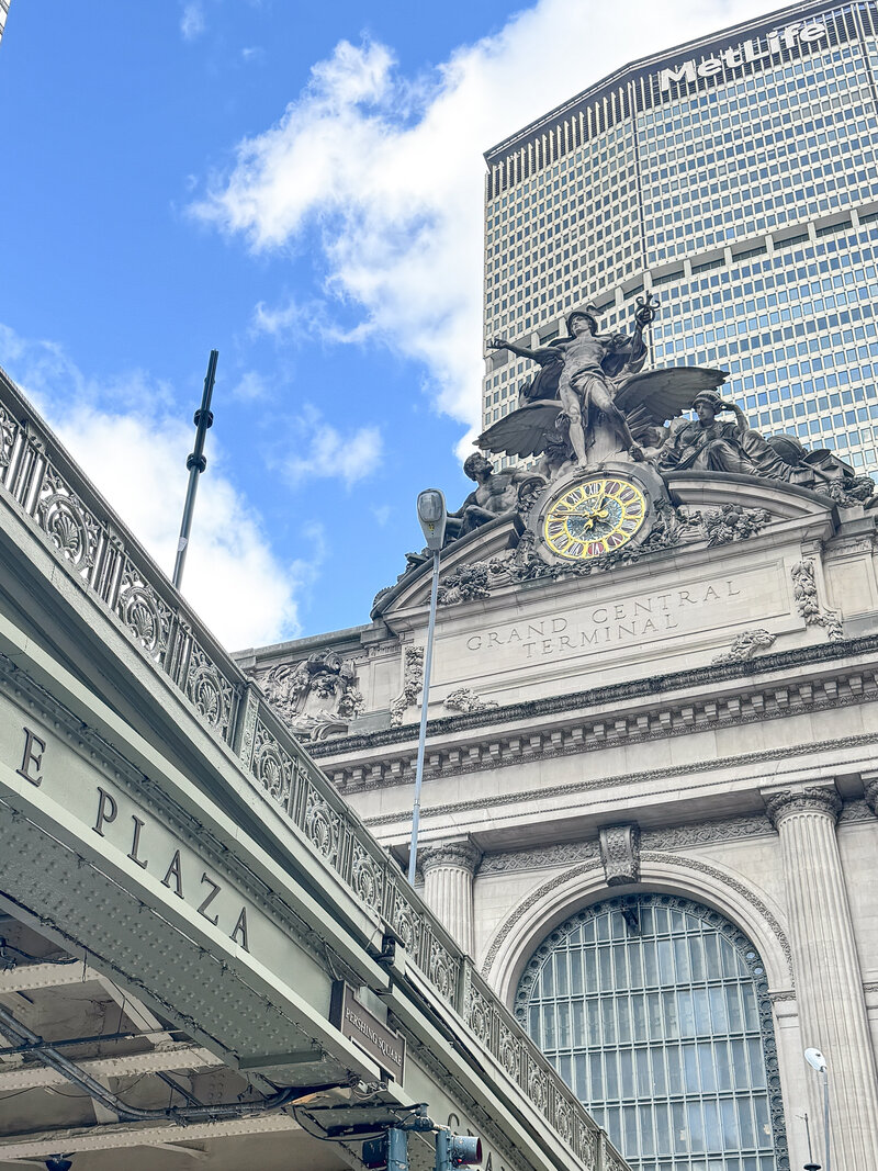 NYC grand central station exterior 
