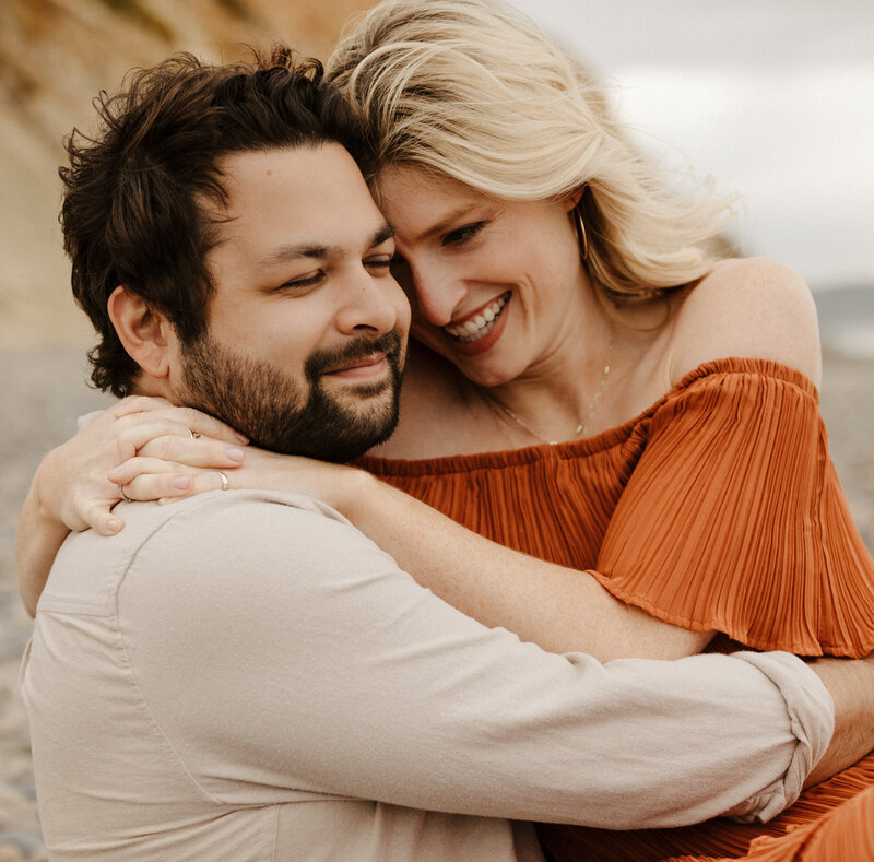 engagement session in Torrey Pines