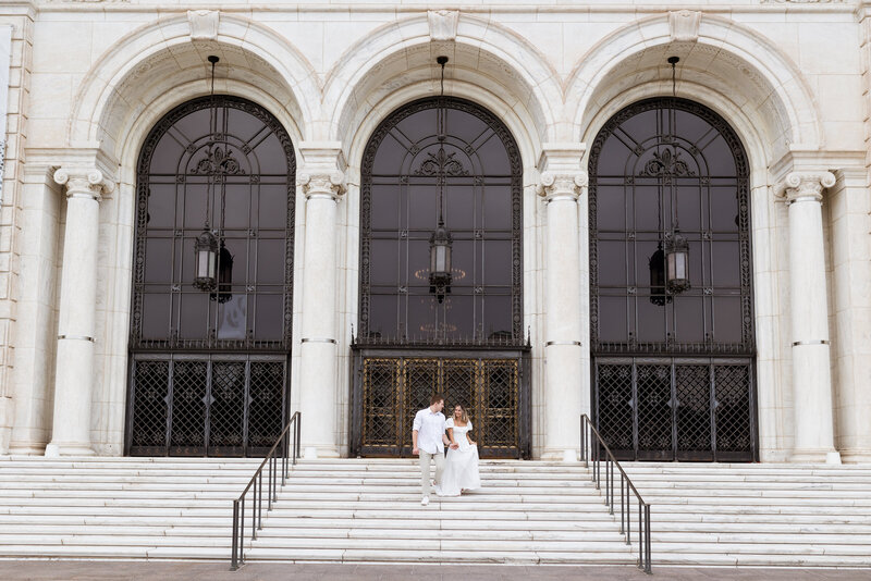 Detroit Institute of Arts Engagement Session in Detroit