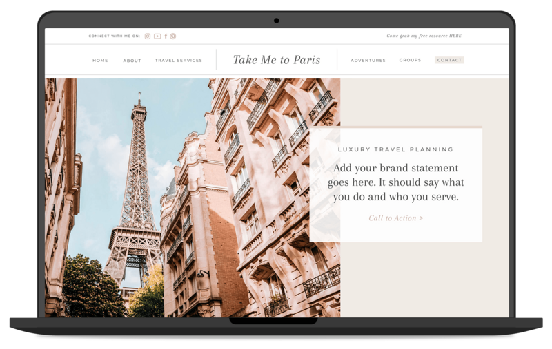 GBD Paris Travel-Macbook Mockup