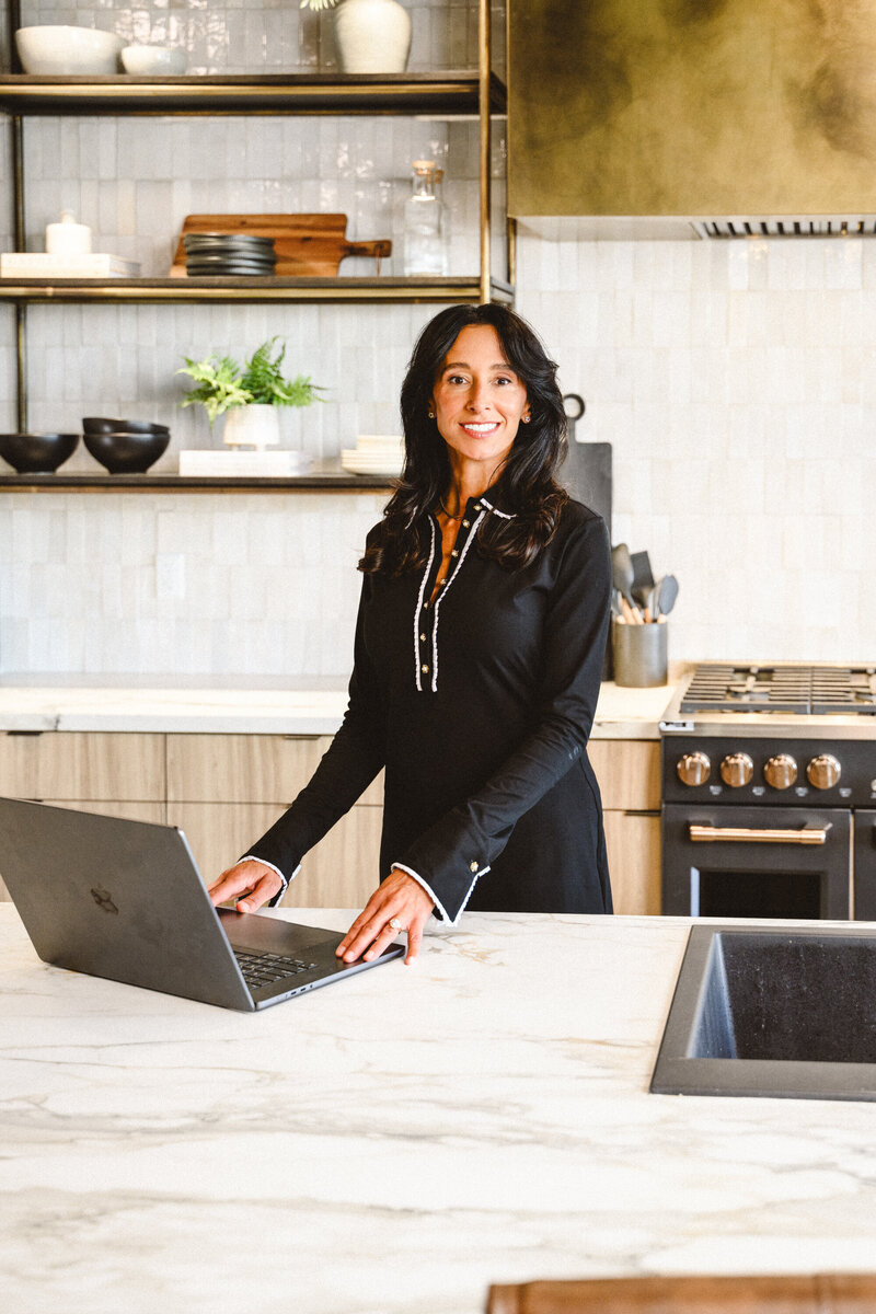 Gorgeous branding photo of a woman sitting in her beautiful expensive dress in Palm Beach, Florida